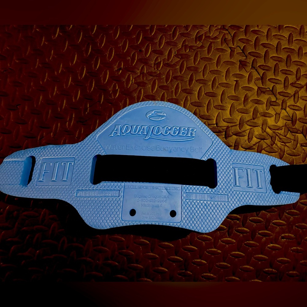 Blue Aqua Jogger Belt